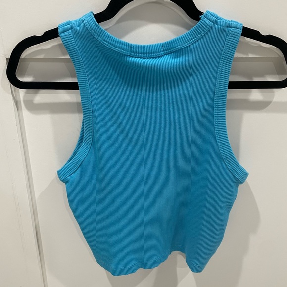 Blue crop top - Picture 2 of 3